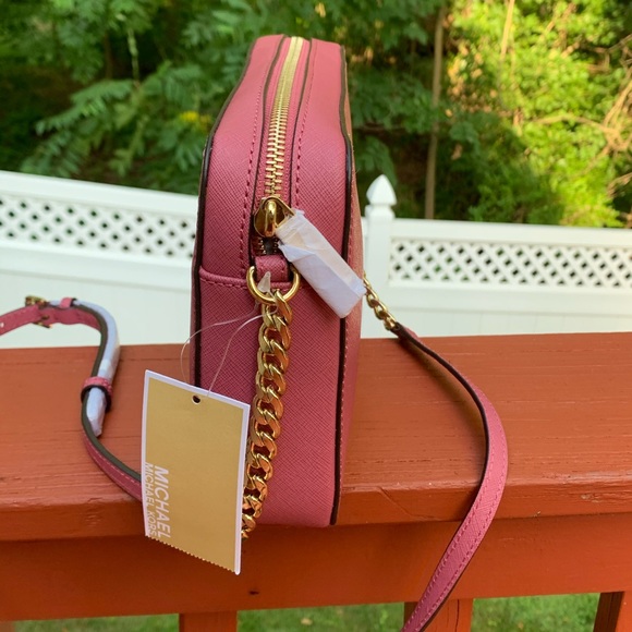 SOLD NWT MICHAEL KORS JET SET LARGE CROSSBODY - Picture 3 of 8